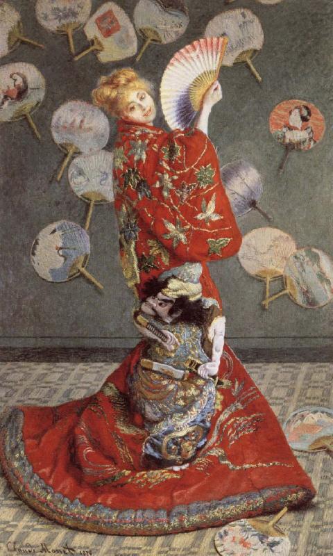 Claude Monet Madame Monet in Japanese Costume France oil painting art